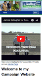 Mobile Screenshot of gallagherforassembly.com